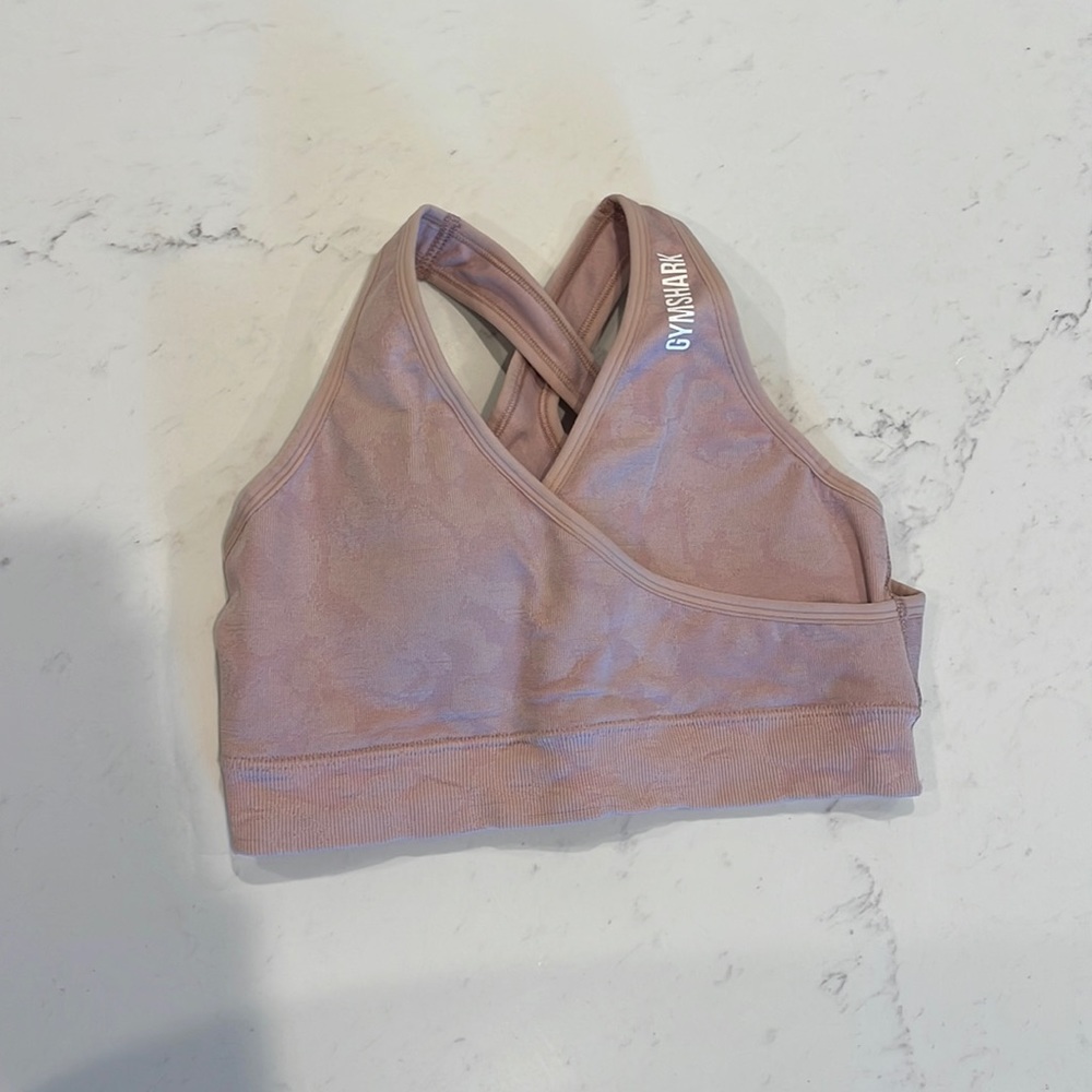 Gymshark animal print sports bra